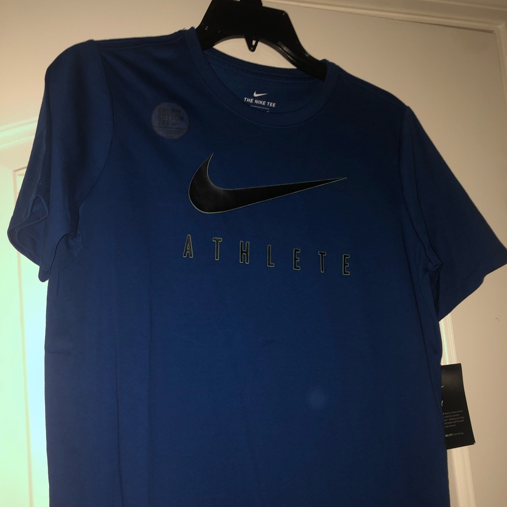 Nike Blue&Black Athlete Tee Youth XL